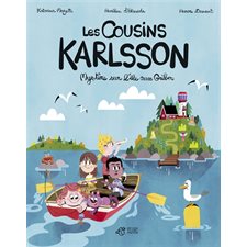 Les cousins Karlsson T.01 : Mystère sur l'île aux Grèbes : Bande dessinée