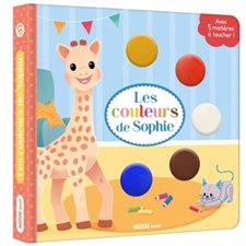 Les couleurs de Sophie : 5 matières différentes à toucher !