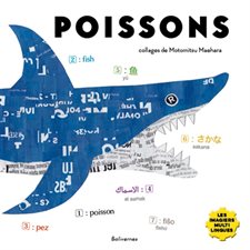Poissons : Les imagiers multilingues : Français, anglais, espagnol, arabe, chinois, japonais, espéranto
