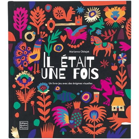 Il était une fois : un livre-jeu avec des énigmes visuelles