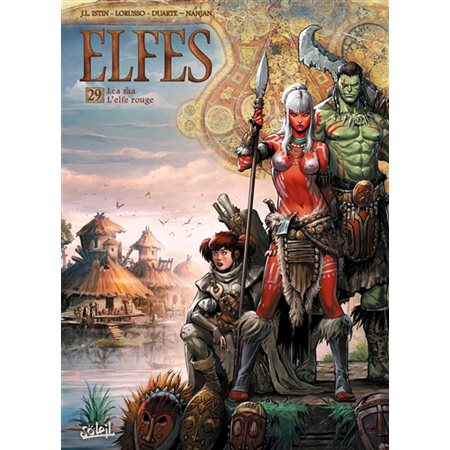 Elfes T.29 : Lea'saa, l'elfe rouge : Bande dessinée