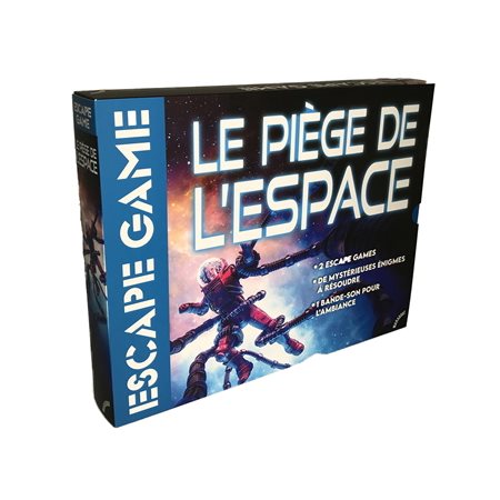 Le piège de l'espace : Escape game : 2 jeux