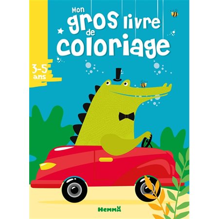 Mon gros livre de coloriage : Aligator