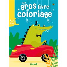 Mon gros livre de coloriage : Aligator