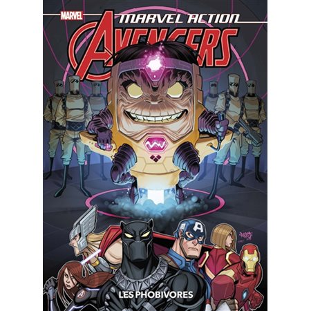 Marvel action Avengers T.03 : Les phobivores : Bande dessinée : Ma première BD avengers