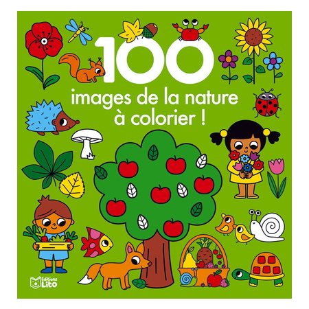 100 images de la nature à colorier !