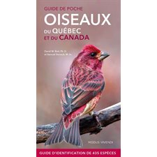 Oiseaux du Québec et du Canada : Guide de poche : Guide d'identification de 435 espèces