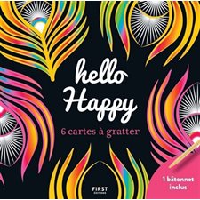 Hello happy : 6 cartes à gratter