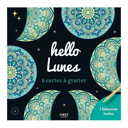 Hello lunes : 6 cartes à gratter