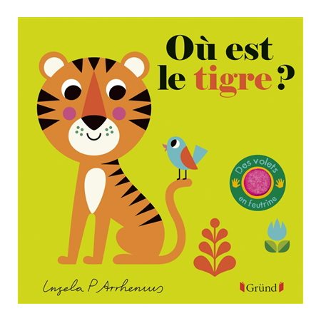 Où est le tigre ? : Des volets en feutrines