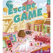 Échappe-toi du royaume des bonbons : Escape game kids : 7+