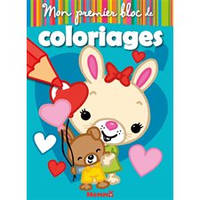 Lapin : Mon premier bloc de coloriages