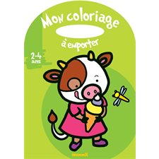 Vache : Mon coloriage à emporter