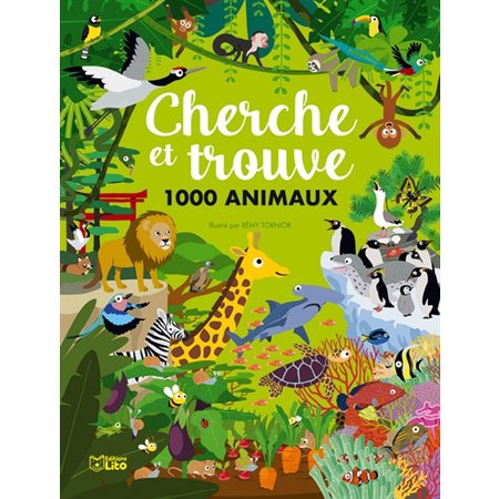 Cherche et trouve 1 000 animaux