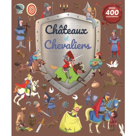 Châteaux et chevaliers : 400 autocollants