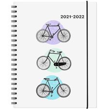 Agenda scolaire 2021-2022 : Garbo vélos : 1 semaine  /  2 pages