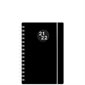 Agenda scolaire 2021-2022 : Euro noir : 1 jour  /  1 page