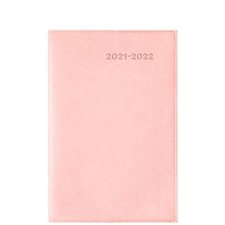 Agenda scolaire 2021-2022 : Gama rose : 1 semaine  /  2 pages