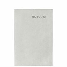 Agenda scolaire 2021-2022 : Gama gris : 1 semaine  /  2 pages