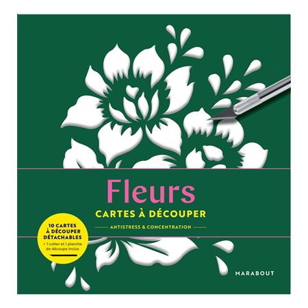 Fleurs : Cartes à découper