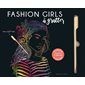 Fashion girls à gratter : 6 illustrations tendance à gratter et à encadrer