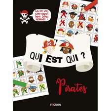 Pirates : Qui est qui ? : Livre-jeu chevalet pour défis rigolos !