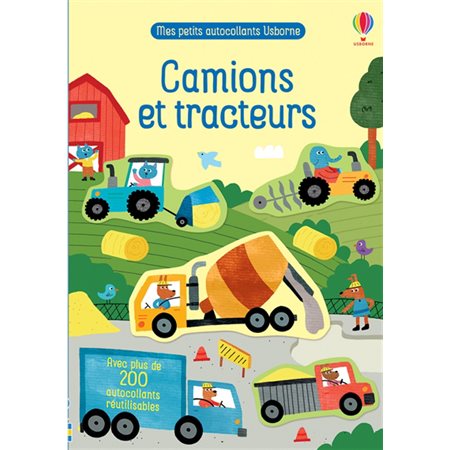 Camions et tracteurs : Mes petits autocollants