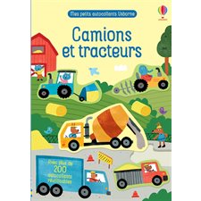 Camions et tracteurs : Mes petits autocollants