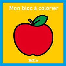 Pomme : Mon bloc à colorier