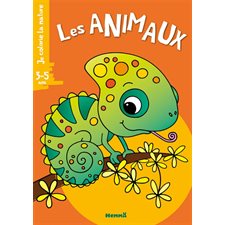 Les animaux : Je colorie la nature : 3-5 ans