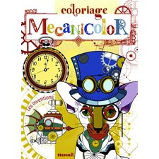 Les inventions : Mécanicolor : Coloriage : 7+