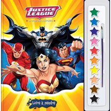 Justice league : Livre à peindre : La ligue des justiciers
