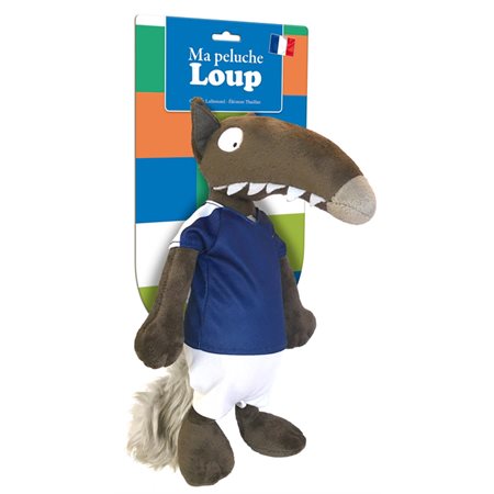 Peluche Loup foot