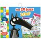 Mes 20 jeux : Loup : Ma pochette de jeux : 10 cartes plastifiés + 1 feutre effaçable