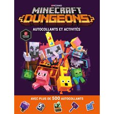 Minecraft dungeons : Autocollants et activités : Avec plus de 500 autocollants