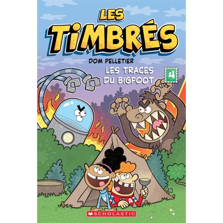 Les timbrés T.04 : Les traces du bigfoot : Bande dessinée