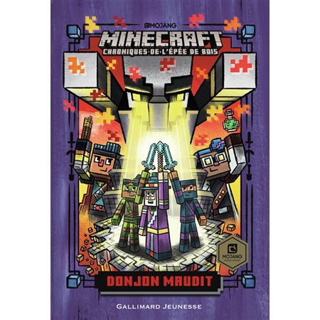 Minecraft : Chroniques de l'épée de bois T.05 : Donjon maudit