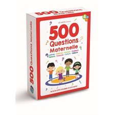 500 questions maternelle ! : Les Loulous présentent ... : 4 ans + : Un livre à lire à la page ou à la carte !