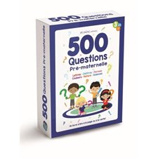 500 questions pré-maternelle : Les Loulous présentent ... : 3 ans + : Un livre à lire à la page ou à la carte