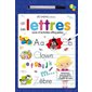 Les lettres : Les Loulous présentent ... : Livre d'activités effaçables : 3 ans +