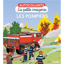 Les pompiers : La petite imagerie, autocollants