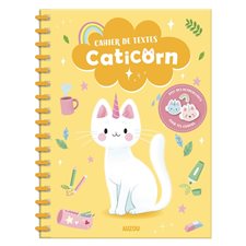 Cahier de textes Caticorn : Avec des autocollants pour décorer tes cahiers