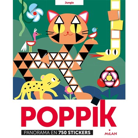 Jungle : Poppik panorama stickers