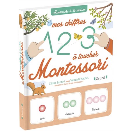 Mes chiffres à toucher Montessori : Montessori à la maison