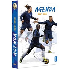 Agenda 2021-2022 : Foot : 1 jour  /  1 page : Septembre 2021 à juillet 2022