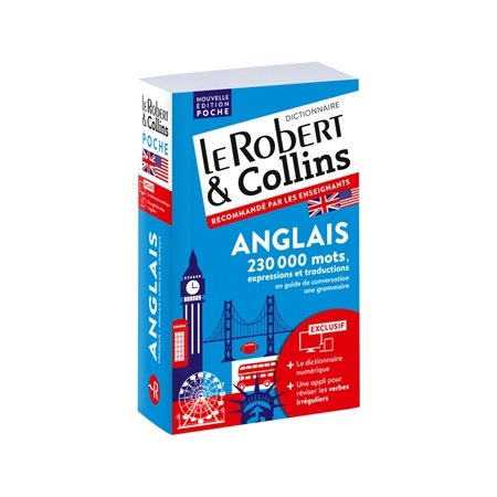 Le Robert & Collins anglais poche : Français-anglais, anglais-français