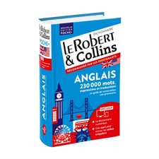 Le Robert & Collins anglais poche + : Français-anglais, anglais-français