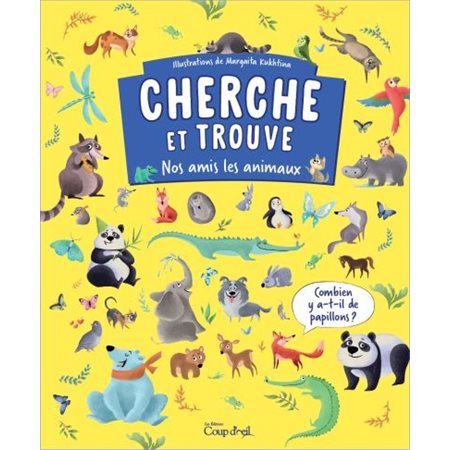 Nos amis les animaux : Cherche et trouve