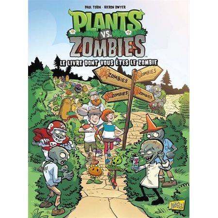 Plants vs zombies T.16 : Le livre dont vous êtes le zombie : Bande dessinée