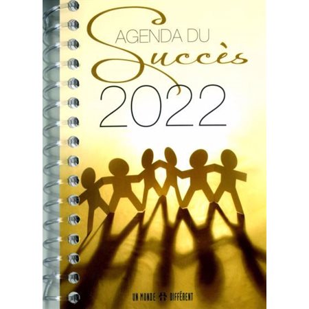 Agenda du succès 2022 : Mini : Janvier 2022 à décembre 2022 : 2 jours  /  1 page